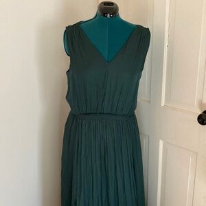 Banana Republic Deep Green Maxi Dress